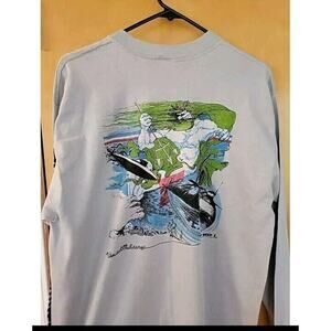 Silent Deep I United Military Single Stitch Shirt SSBN-629 VINTAGE XL